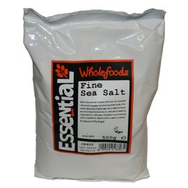 SARE DE MARE FINA 500G ORGANIC APPROVED